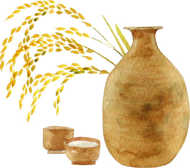 さかほまれ地酒のイラスト